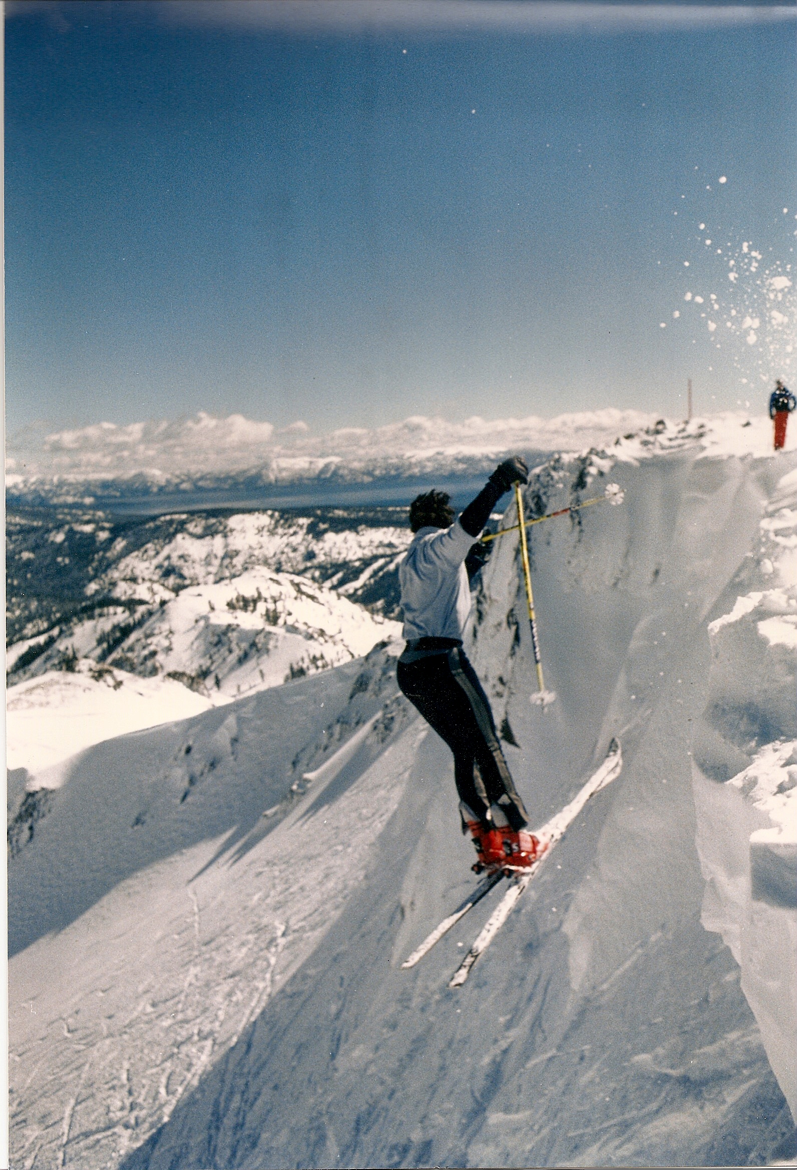 Photo of Steve Hoenisch Skiing.