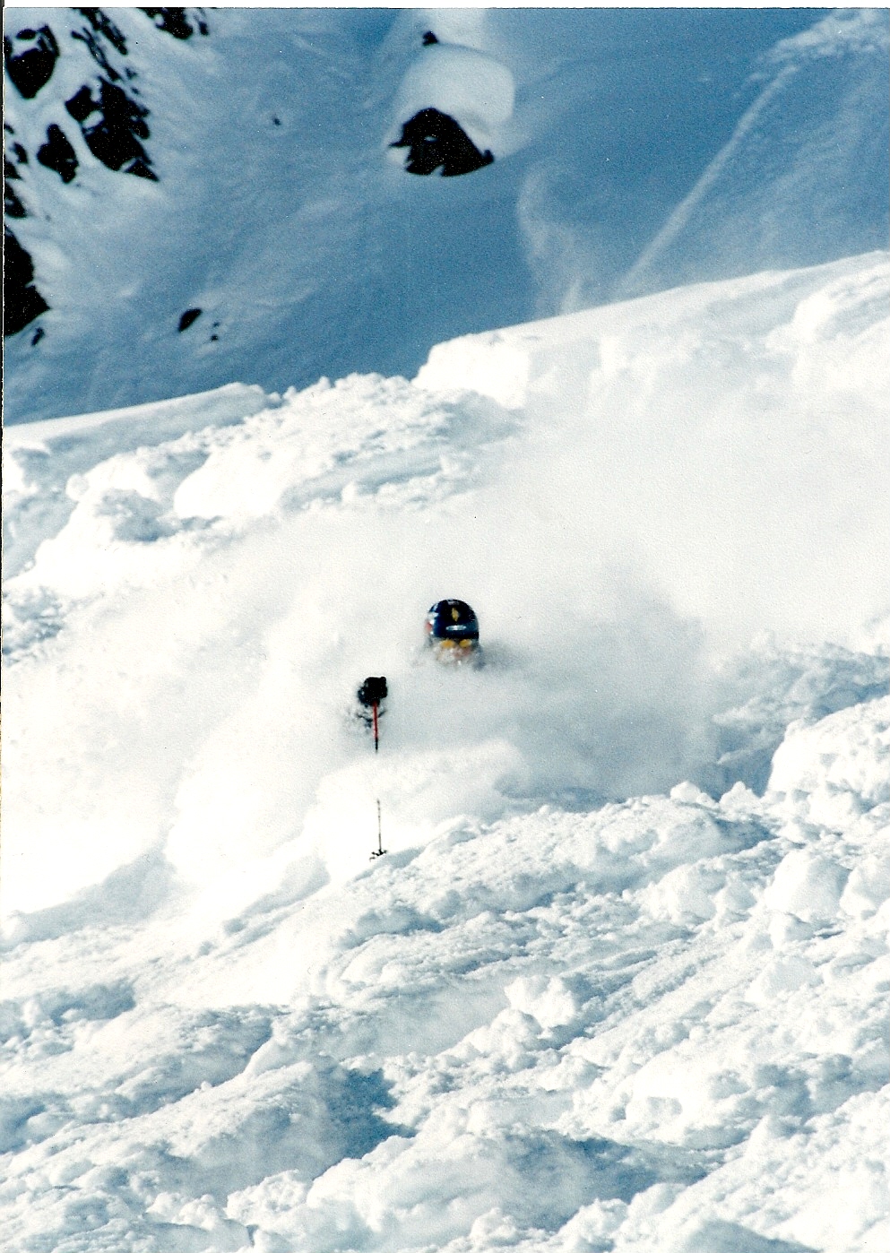 Photo of Steve Hoenisch Skiing.