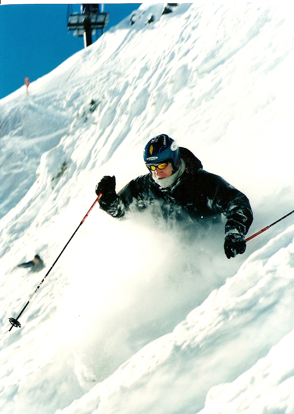 Photo of Steven Hoenisch Skiing.