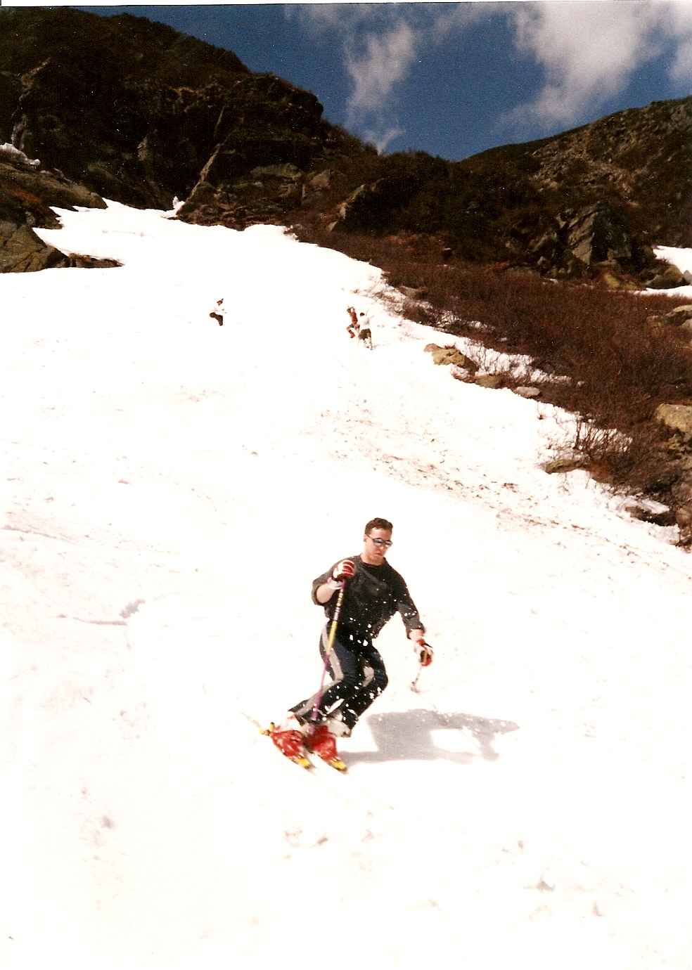 Photo of Steve Hoenisch Skiing.