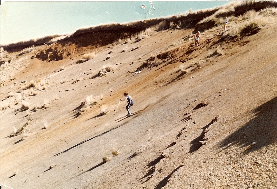 Photo of Steve Hoenisch Skiing.